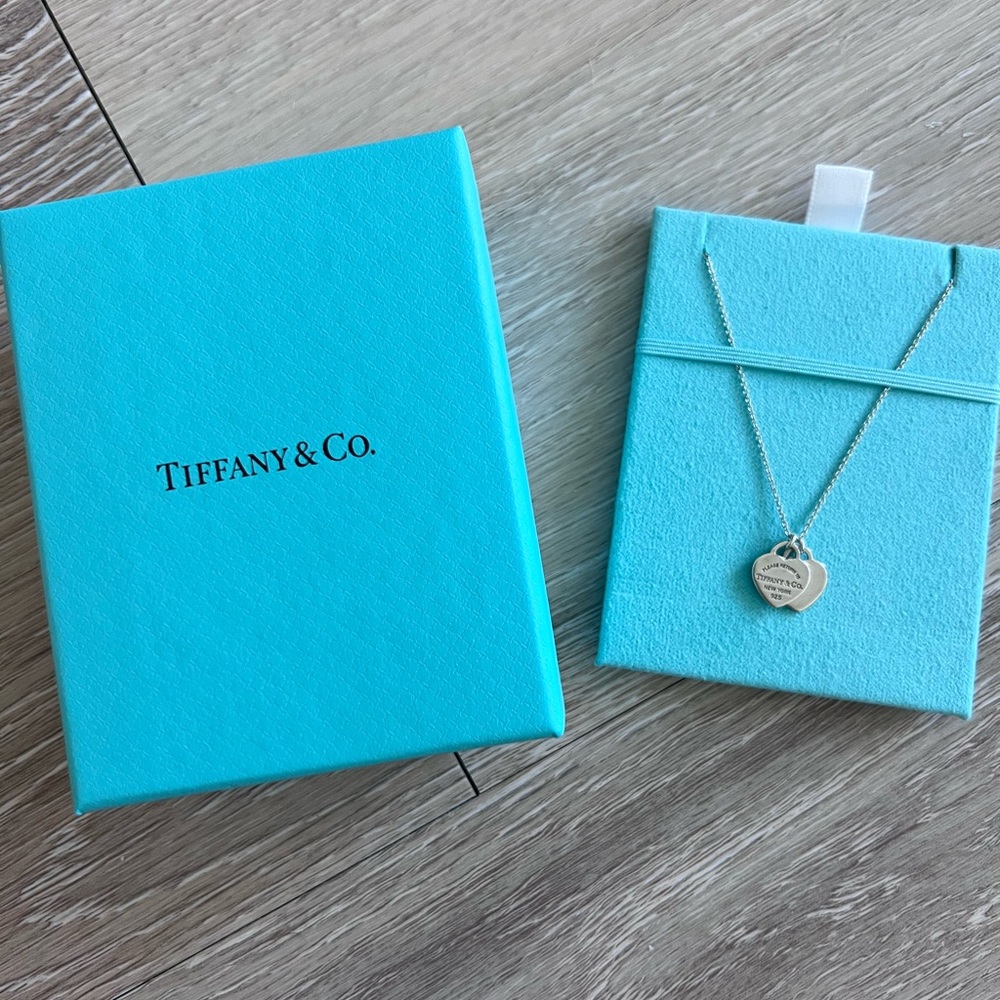 Tiffany & Co. Silver Heart Pendant Necklace